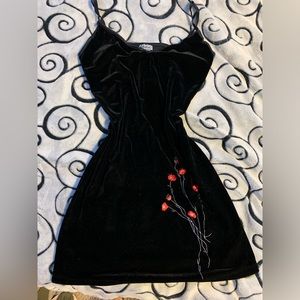 Vintage Velvet Slip Dress